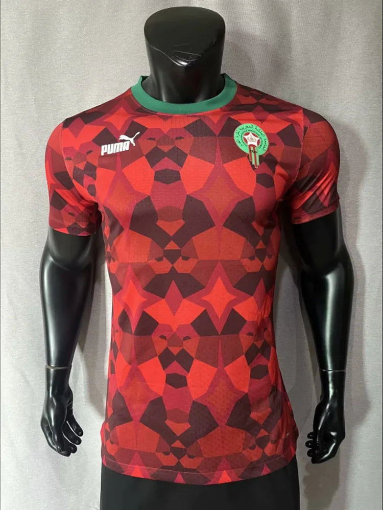 Maillots Homme Domicile Maroc 23/24 Rouge
